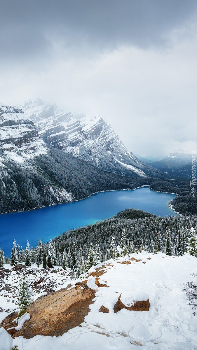 Park Narodowy Banff zimową porą