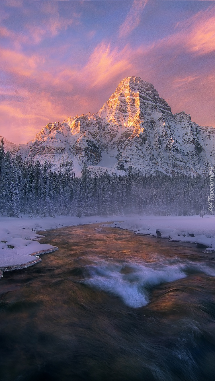 Park Narodowy Banff zimową porą