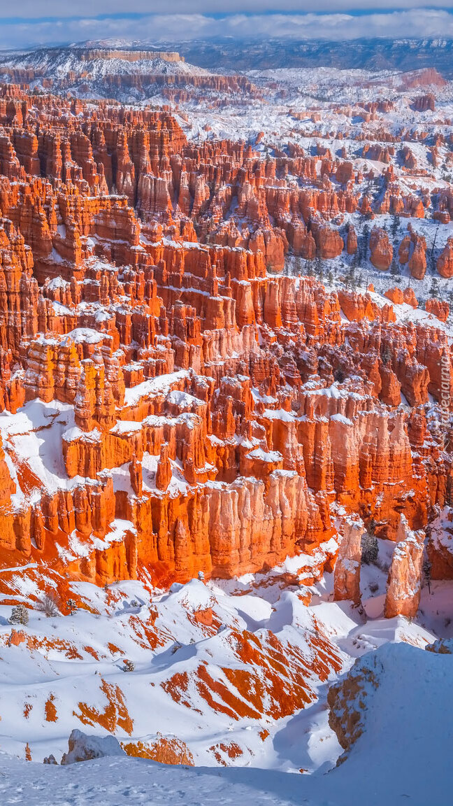 Park Narodowy Bryce Canyon zimową porą