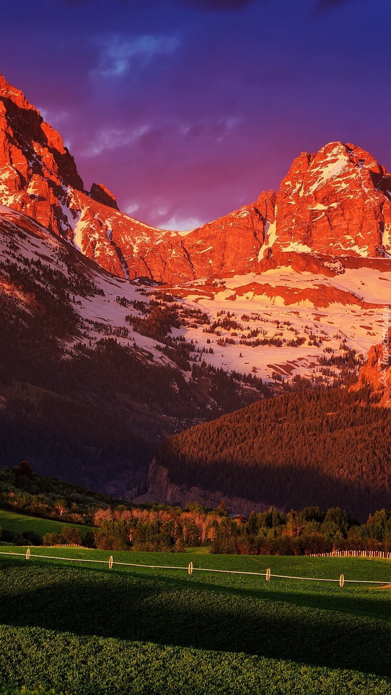 Park Narodowy Grand Teton w USA