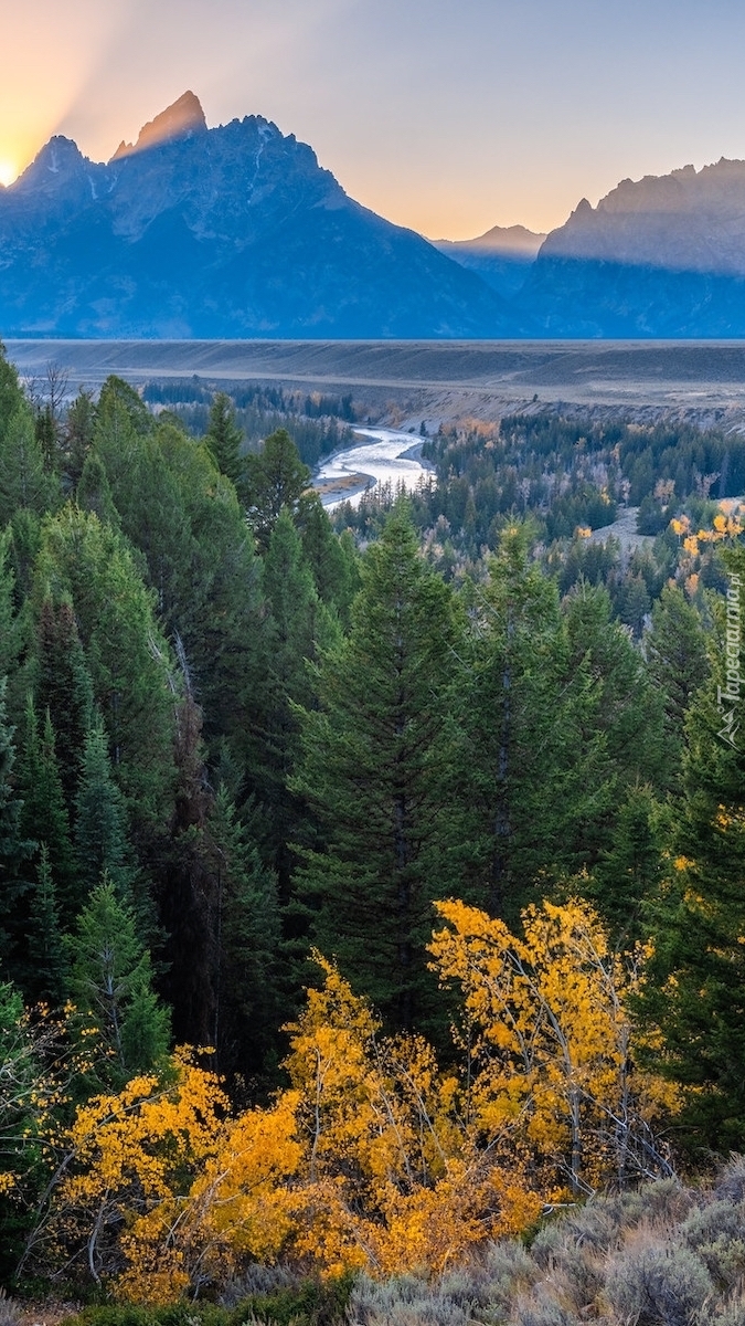 Park Narodowy Grand Teton w Wyoming