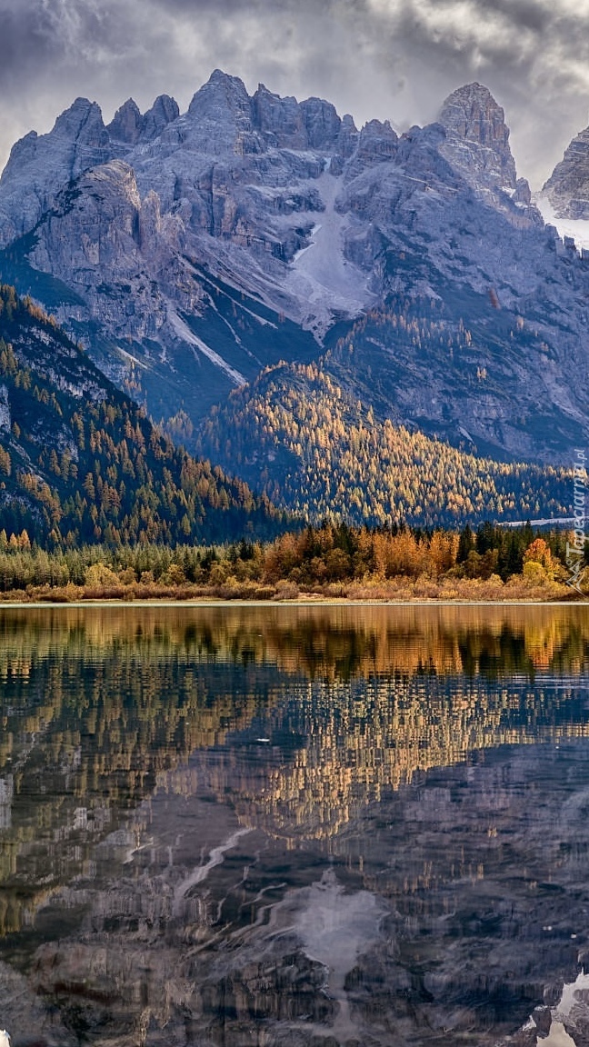 Park przyrody Tre Cime w Dolomitach