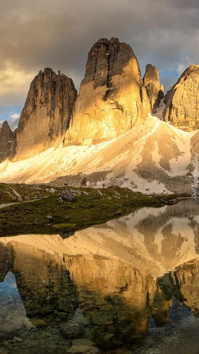 Pasmo Tre Cime di Lavaredo w Dolomitach