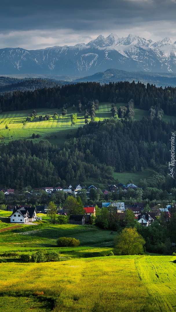 Pieniny z widokiem na Tatry