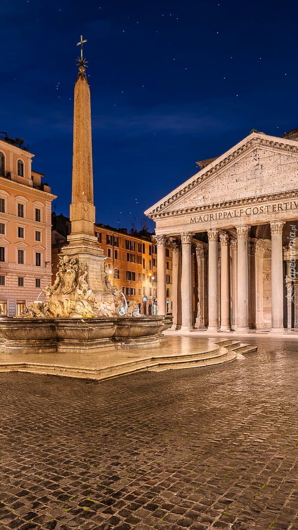 Plac Piazza della Rotonda w Rzymie