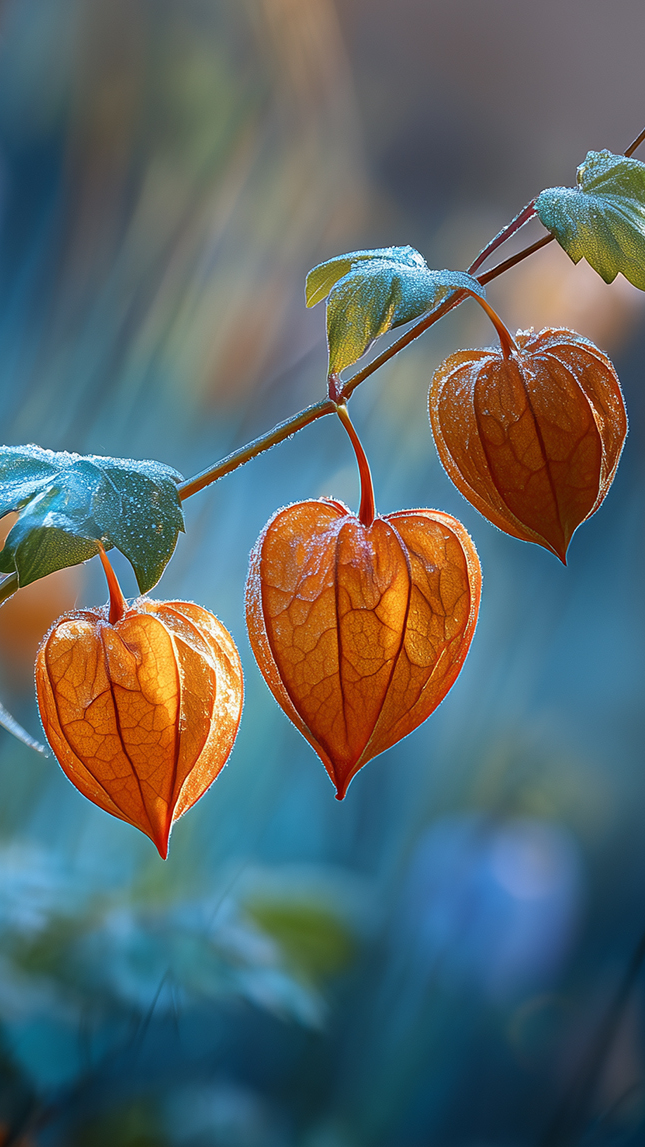 Pomarańczowa miechunka rozdęta