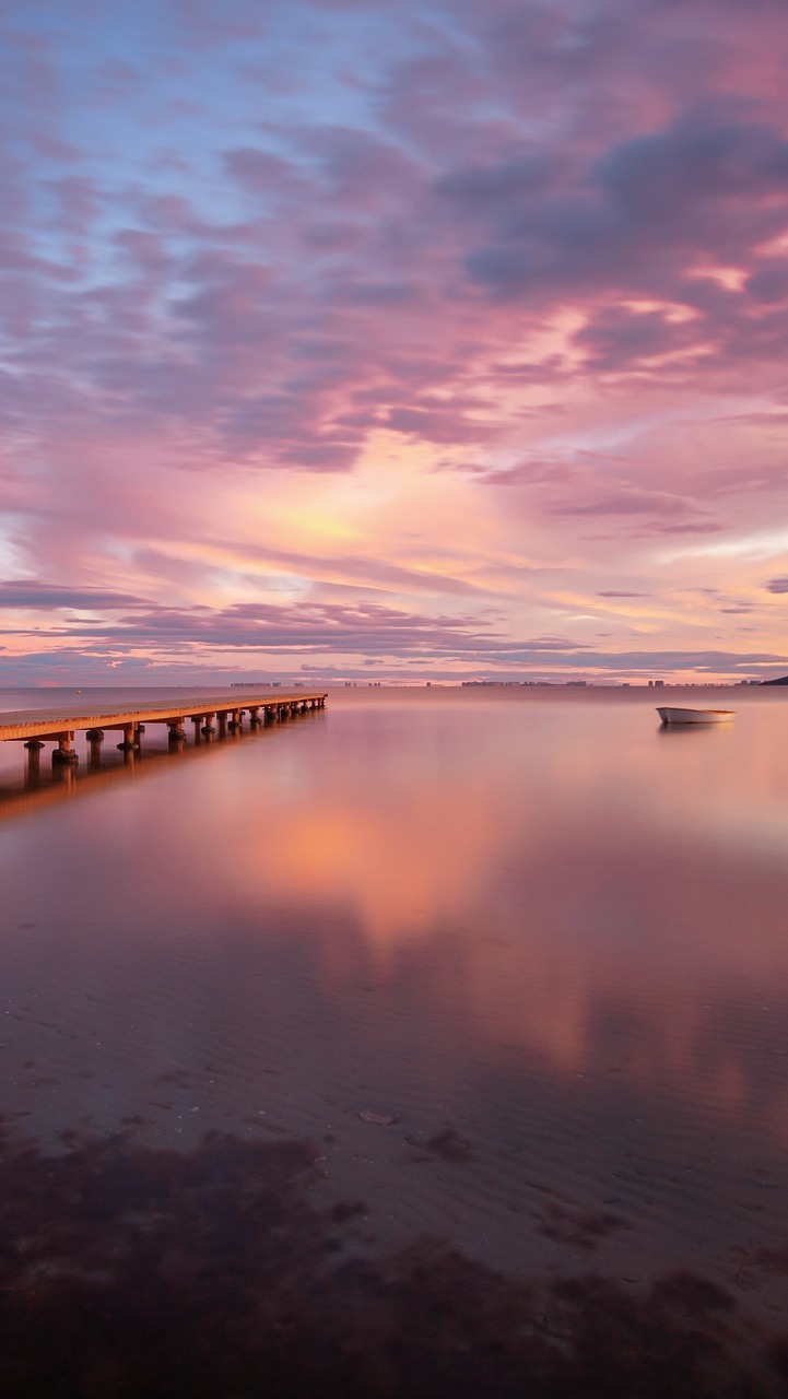 Pomost na lagunie Mar Menor