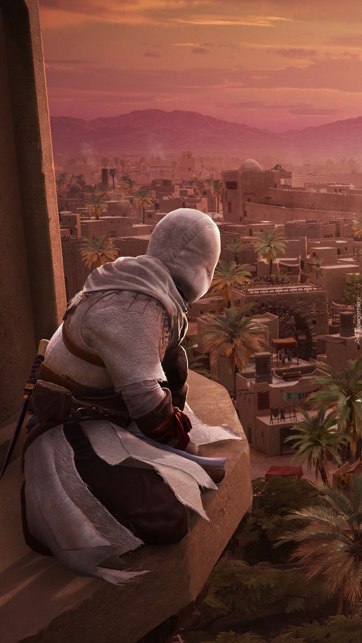 Postać z gry Assassins Creed Mirage