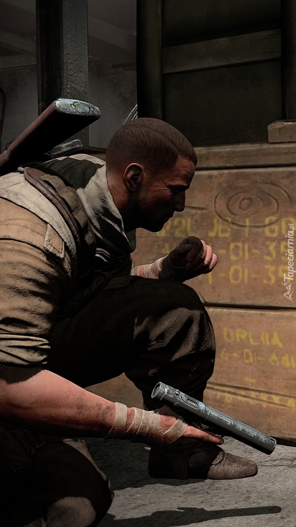 Postać z gry Sniper Elite III: Afrika