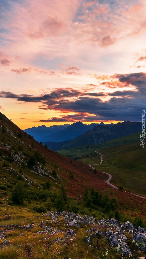 Przełęcz Mortirolo Pass w Alpach