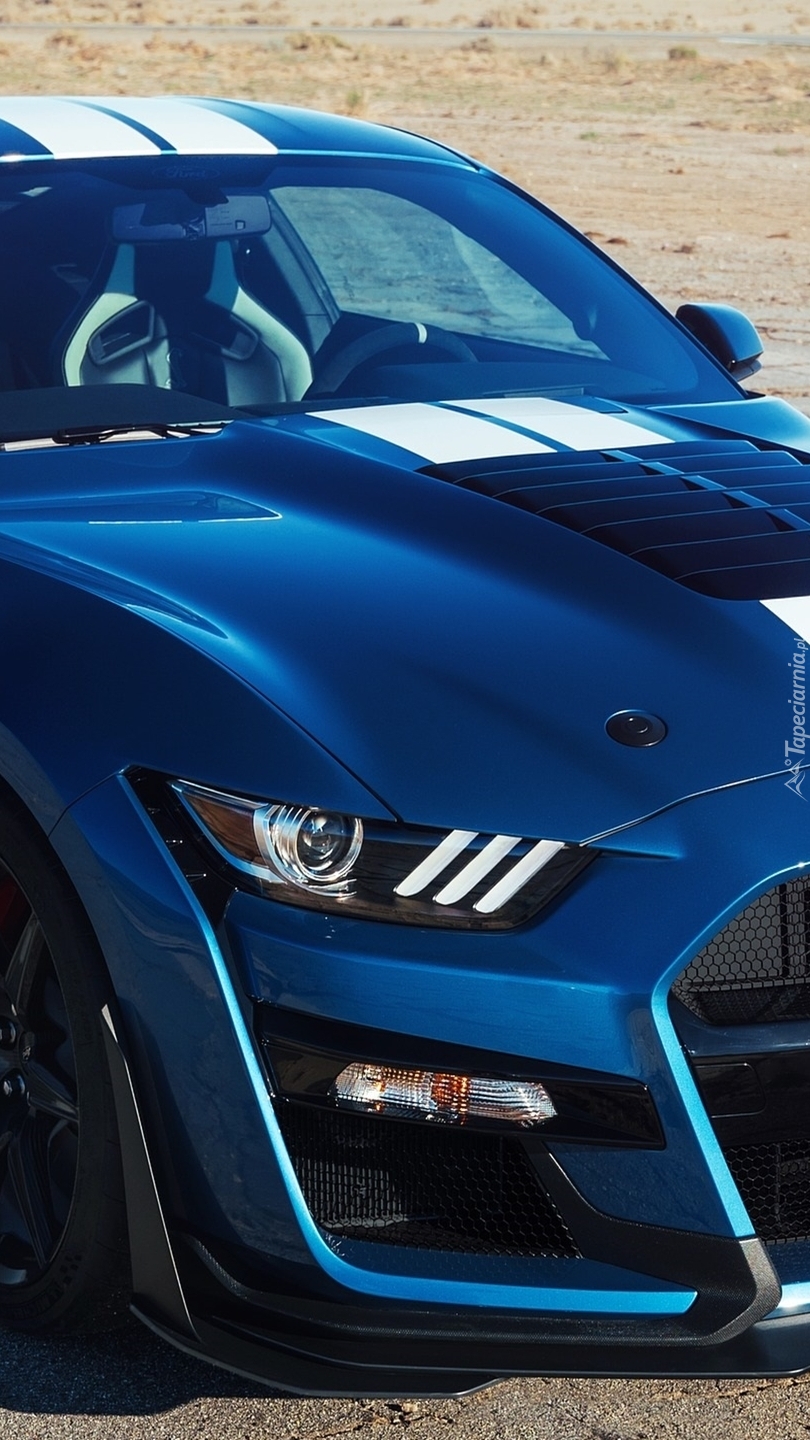 Przód Forda Mustanga Shelby GT 500