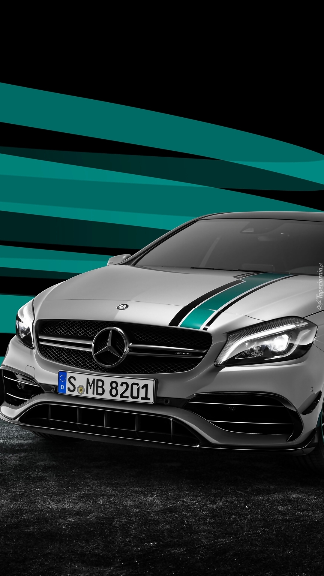 Przód Mercedesa AMG A5 Petronas