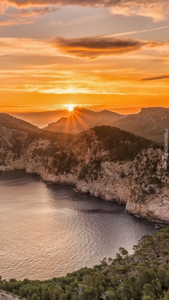 Przylądek Formentor w blasku słońca