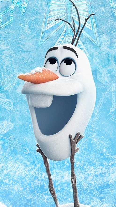 Radosna głowa Olafa