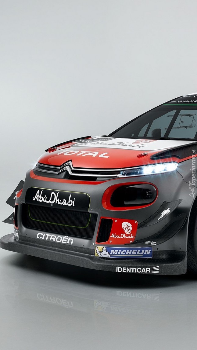 Rajdowy samochód Citroen C3 WRC z 2017 roku