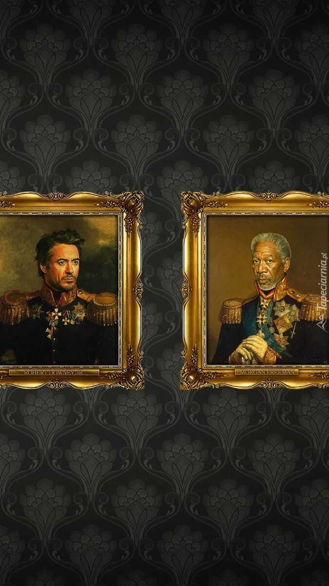 Robert Downey Jr i Morgan Freeman