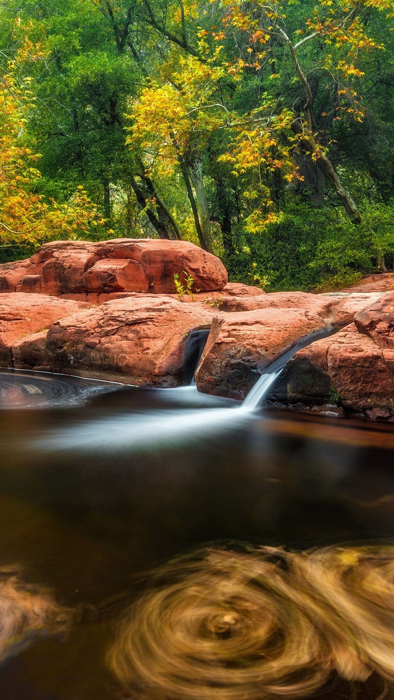 Rzeka Beaver Creek w dolinie Verde Valley w Arizonie