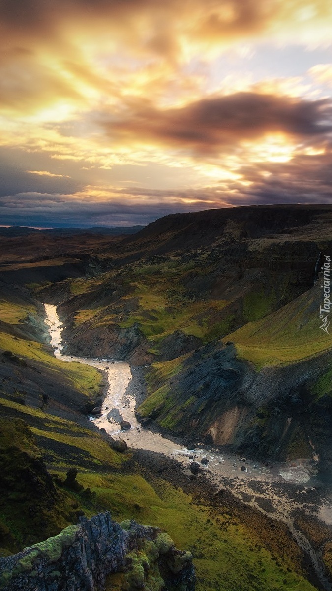 Rzeka Fossa w Islandii