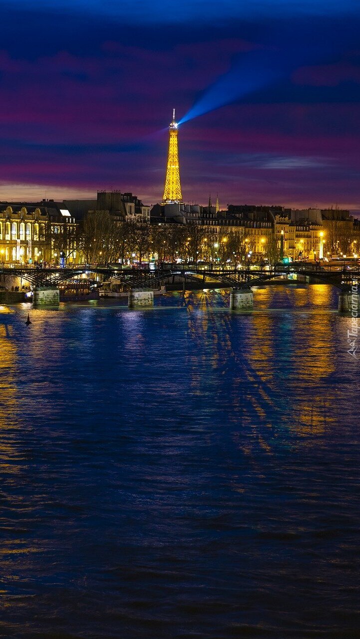 Rzeka Sekwana w Paryżu