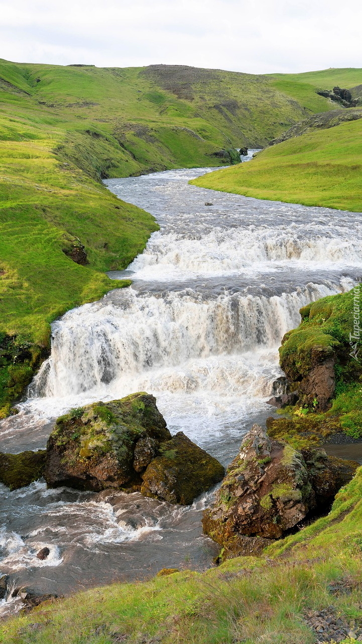 Rzeka w Islandii