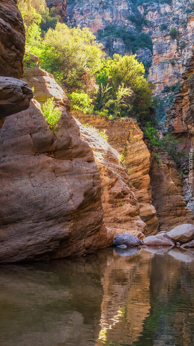 Rzeka West Clear Creek w Arizonie