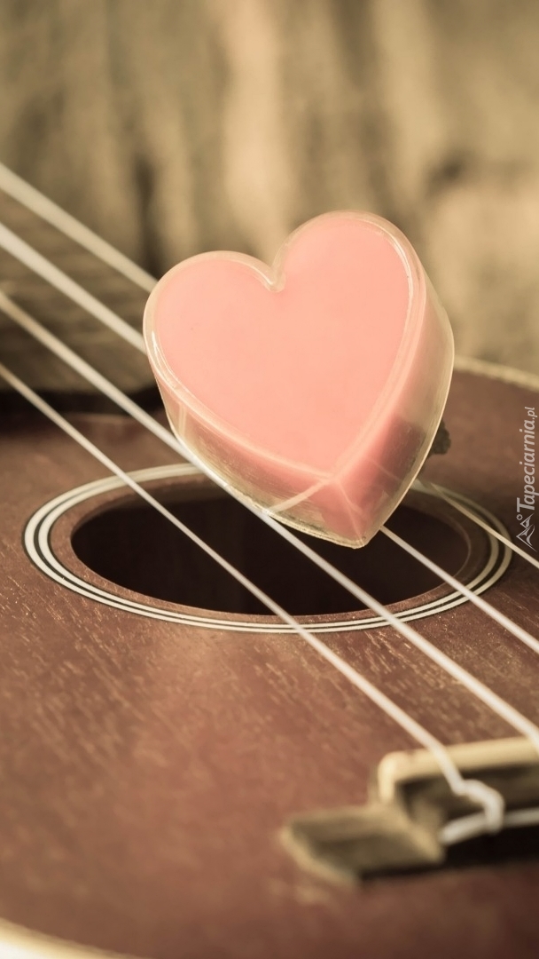 Serce na strunach gitary