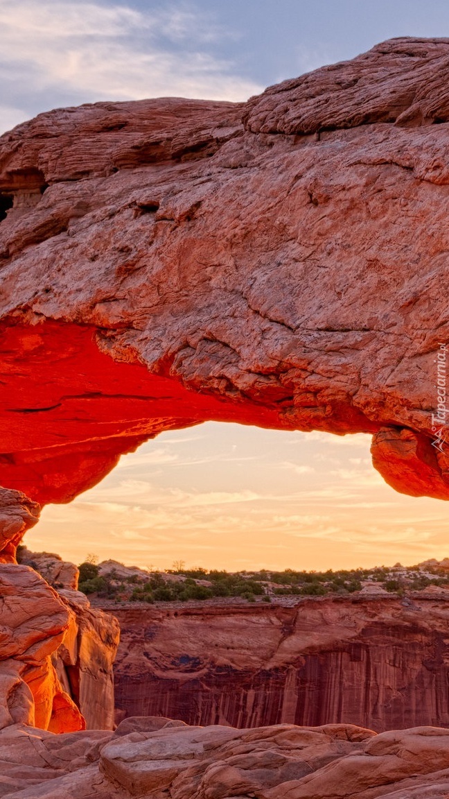 Skalny łuk Mesa Arch