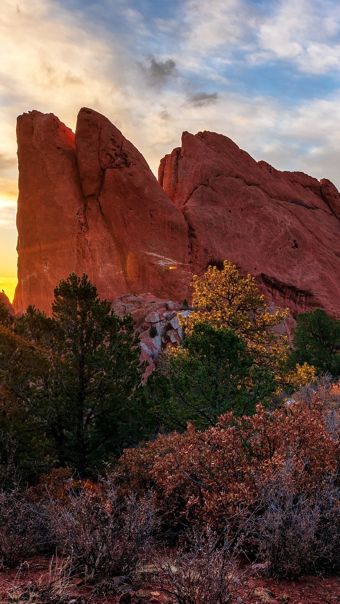 Skały w Garden of the Gods