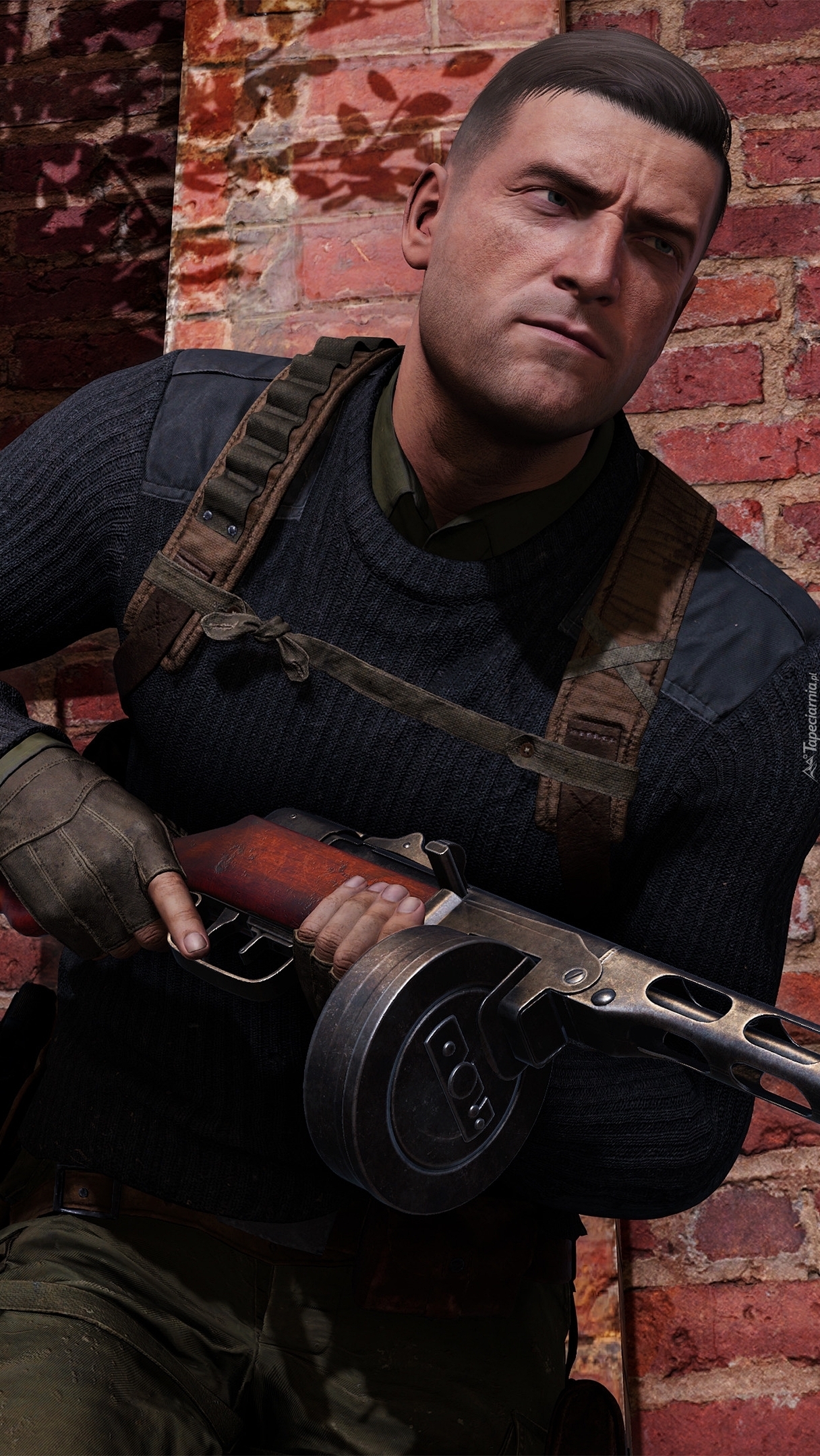 Snajper z bronią z gry Sniper Elite 5