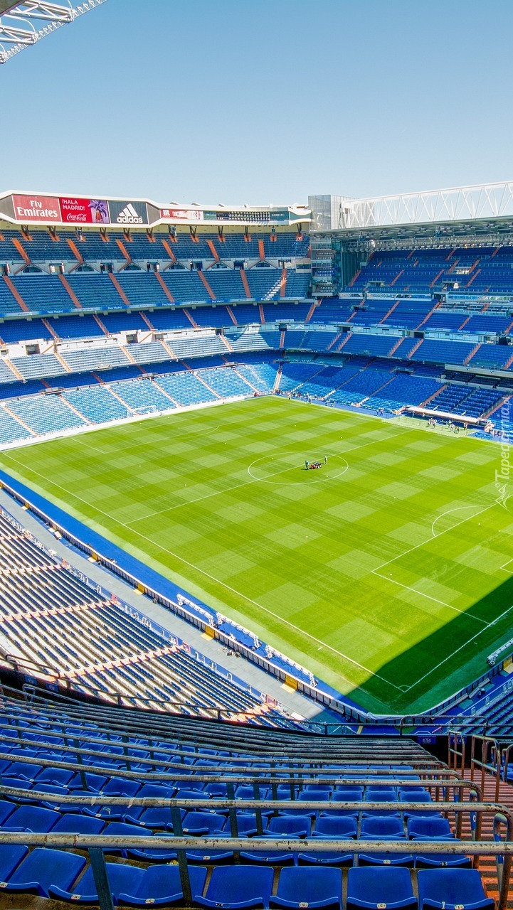 Stadion Estadio Santiago Bernabeu w Madrycie