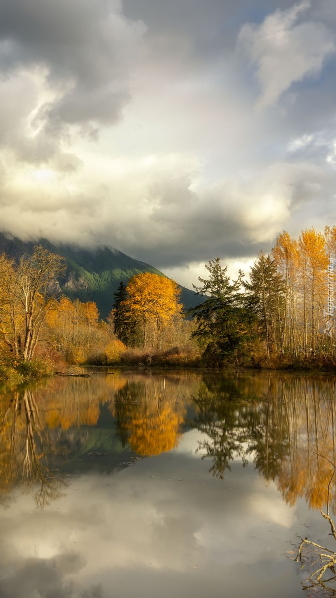 Staw w dolinie Snoqualmie Valley