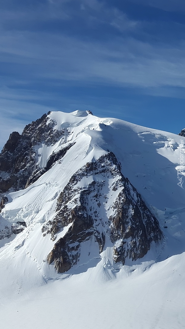 Szczyt Mont Blanc du Tacul