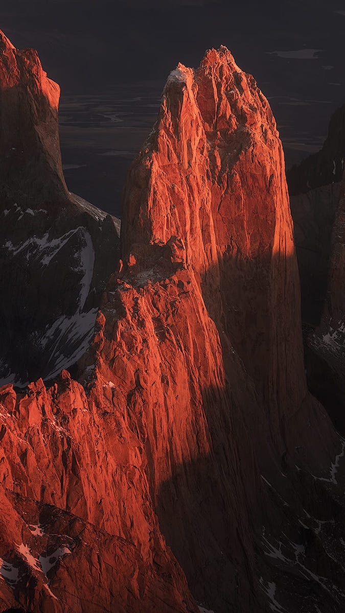 Szczyty Torres del Paine