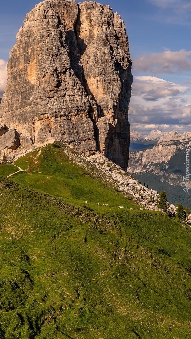 Szlak na szczyt Torre Grande