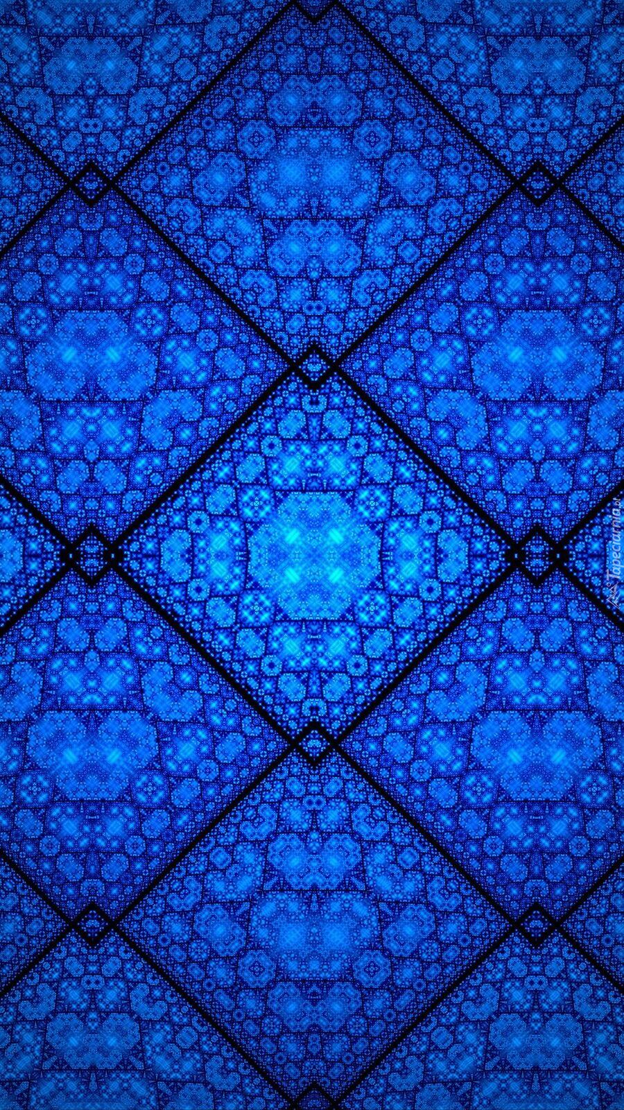 Tekstura w niebieskie kwadraty