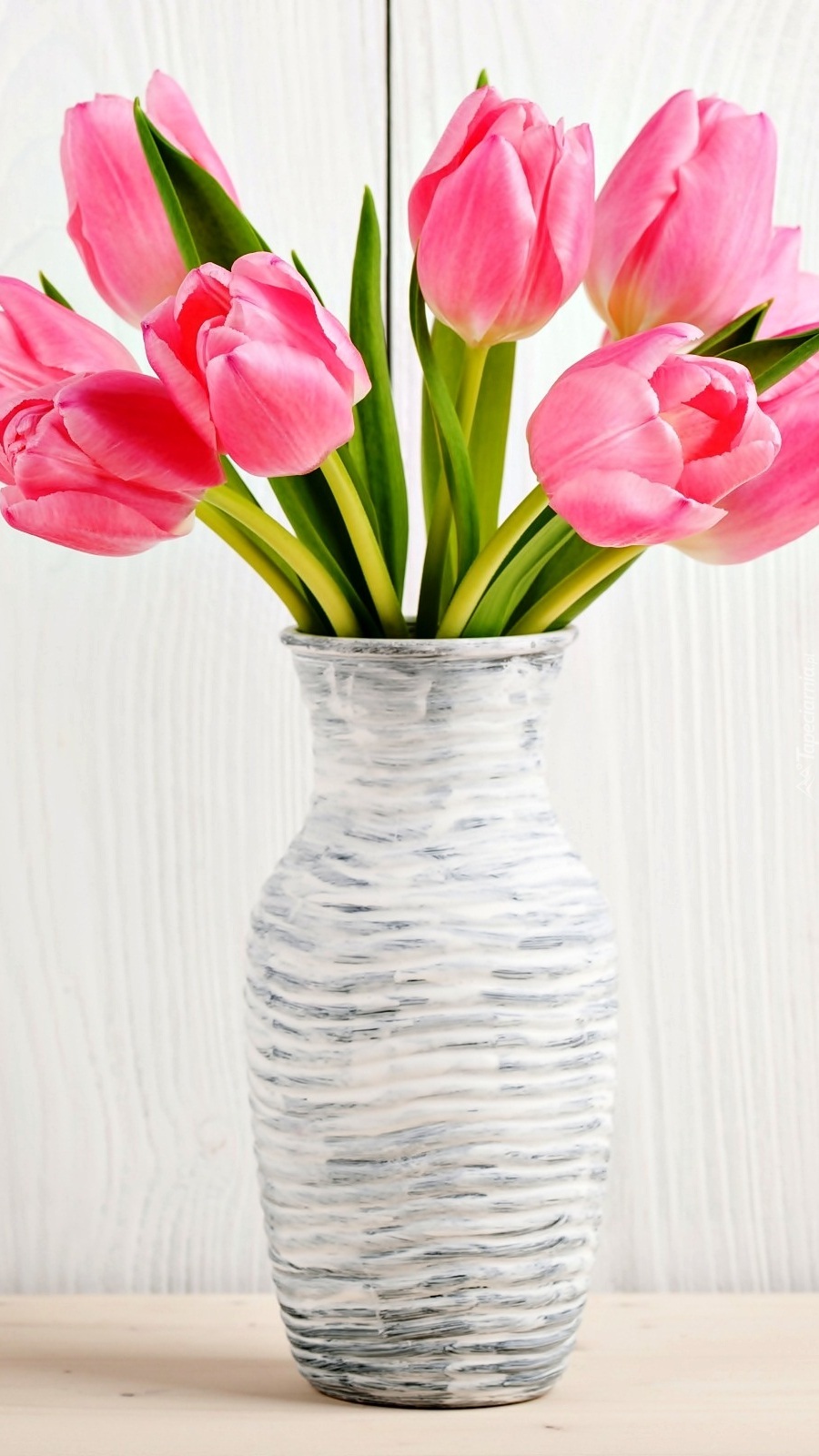 Tulipany w wazonie