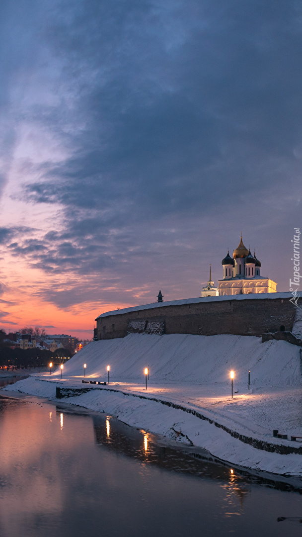 Twierdza Pskov Kremlin w Rosji