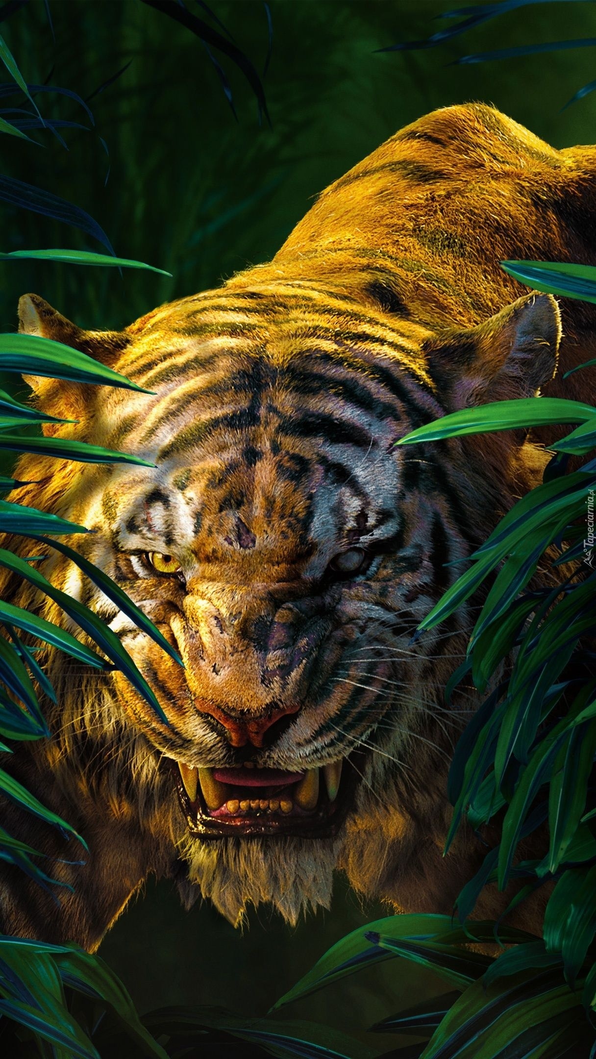 Tygrys w zaroślach