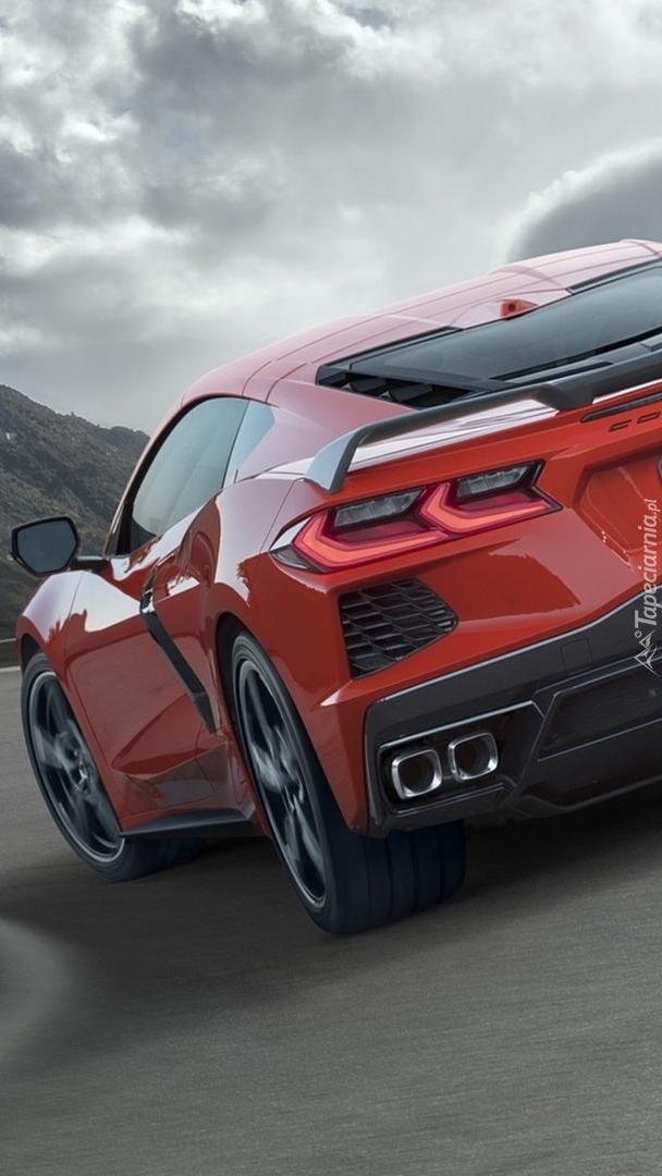Tył Chevroleta Corvette Stingray
