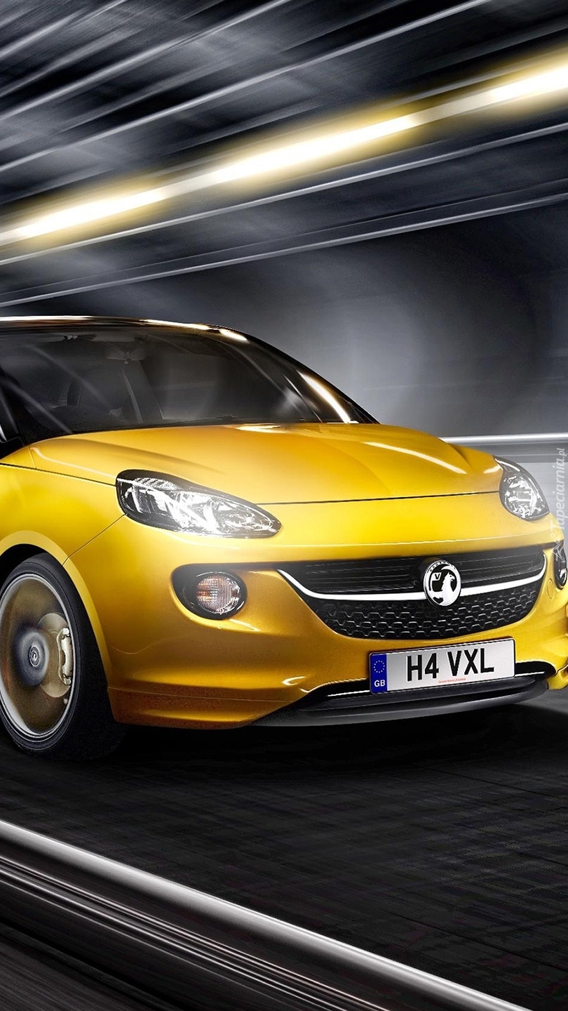 Vauxhall Adam w tunelu