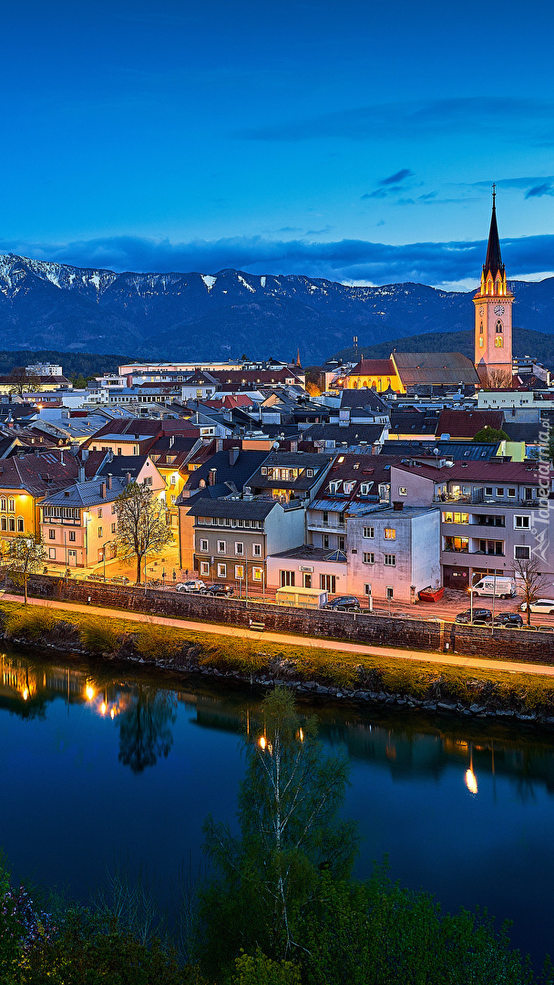 Villach nad rzeką Drawa