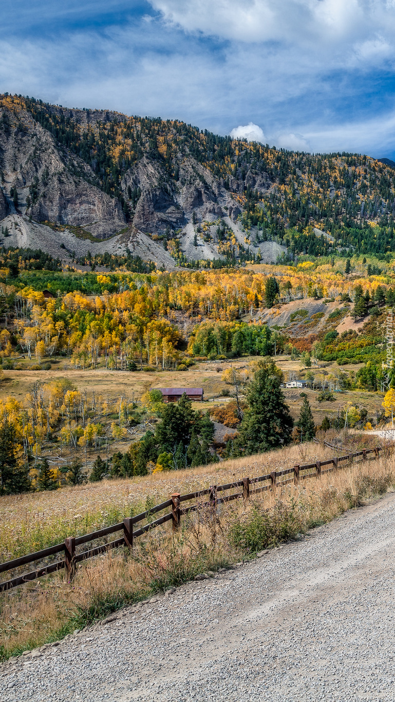 Widok na góry San Juan