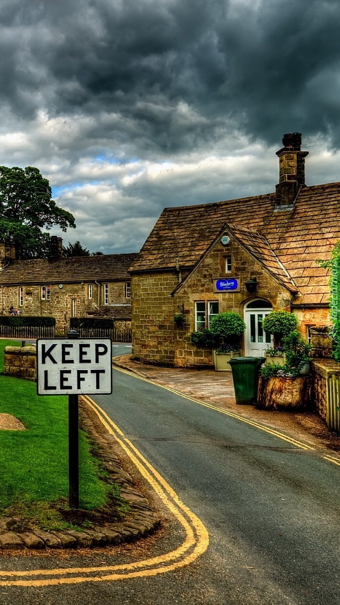 Wiejskie domy w Wielkiej Brytanii
