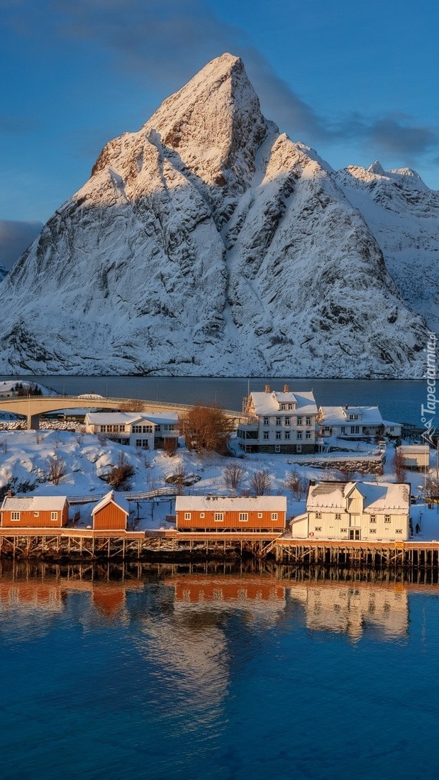 Wioska Hamnoy w Norwegii