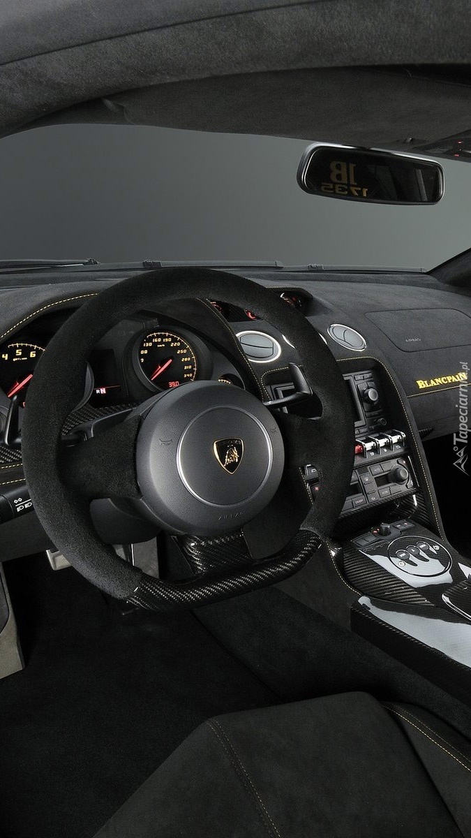 Wnętrze Lamborghini Gallardo