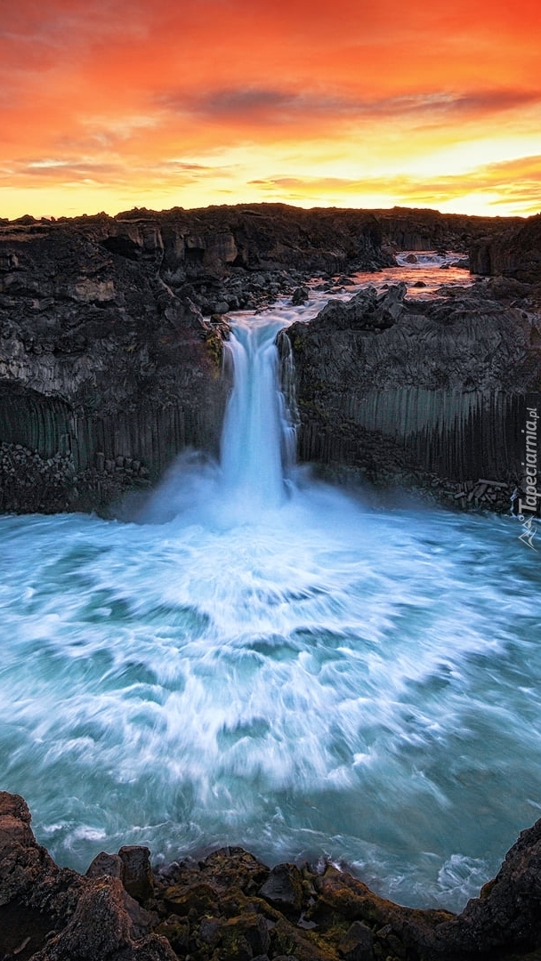 Wodospad Aldeyjarfoss