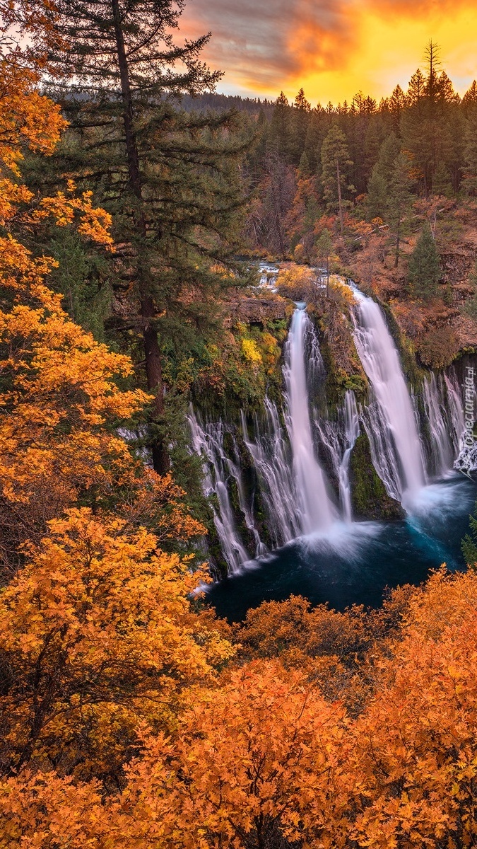 Wodospad Burney Falls