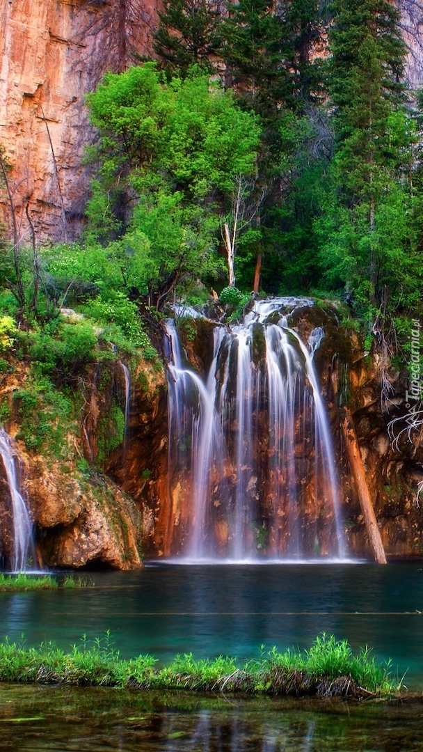 Wodospad Hanging Lake