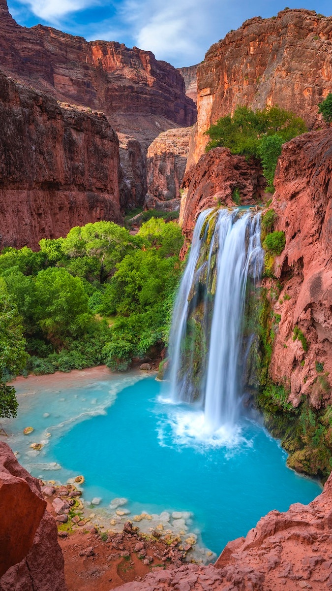 Wodospad Havasu Falls