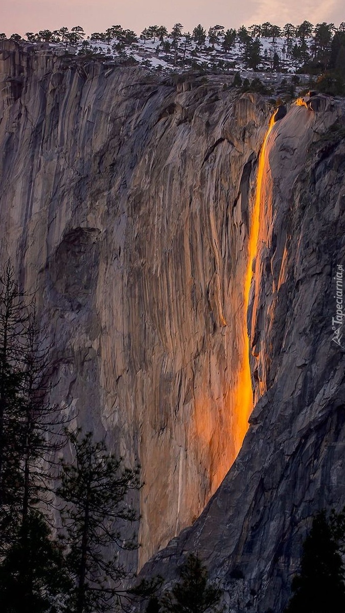 Wodospad Horsetail Fall